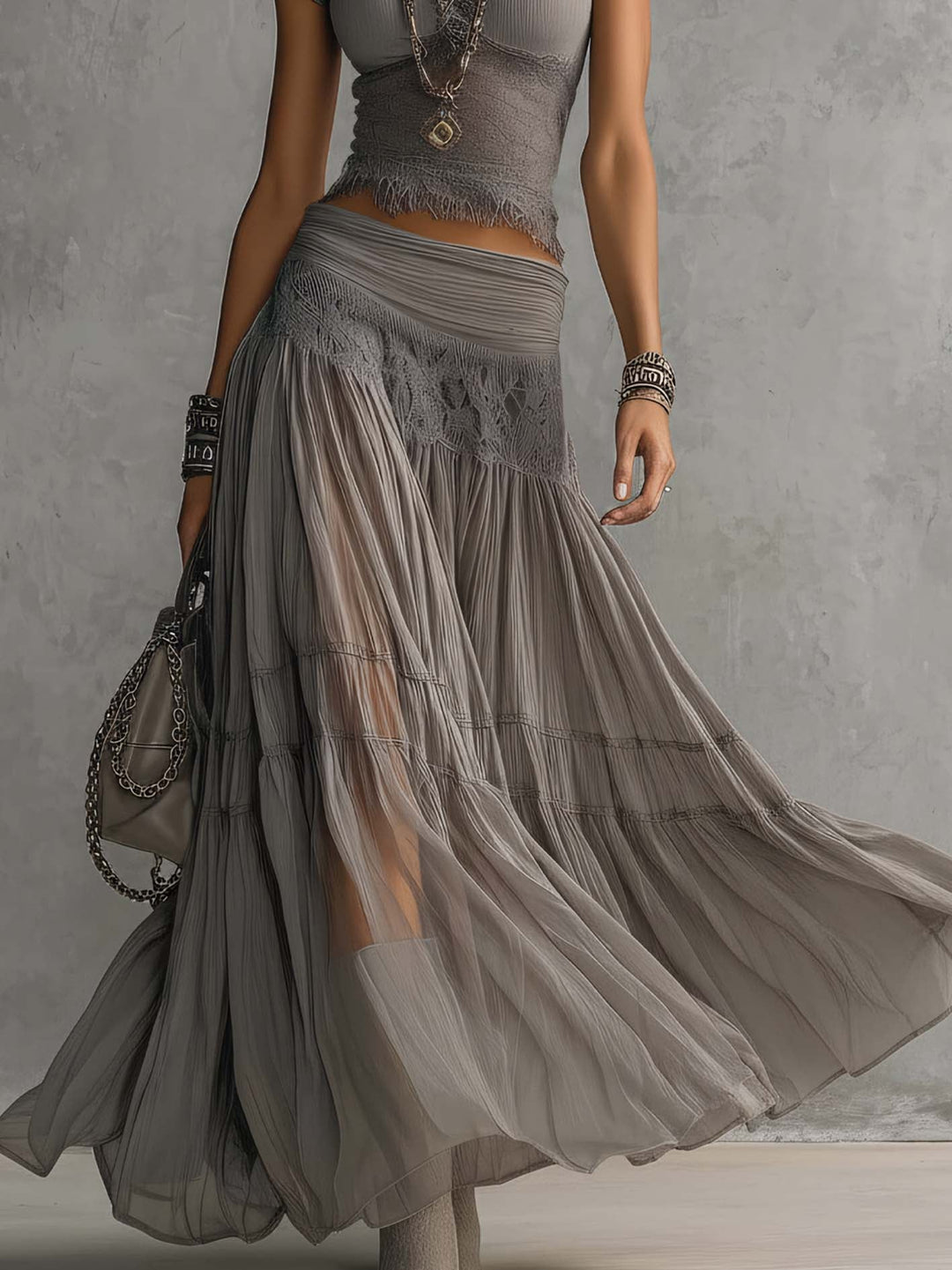Κaterina – Αέρινο Boho Couture Σετ