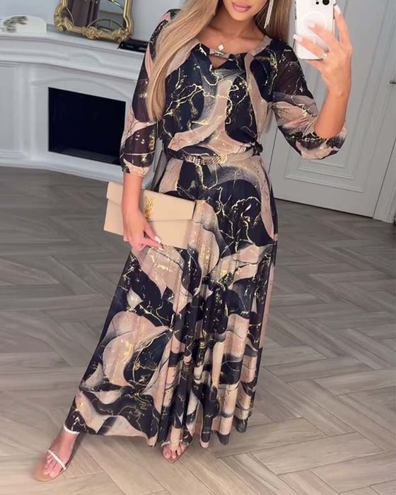 Evie | Elegancka Sukienka z Szyfonu