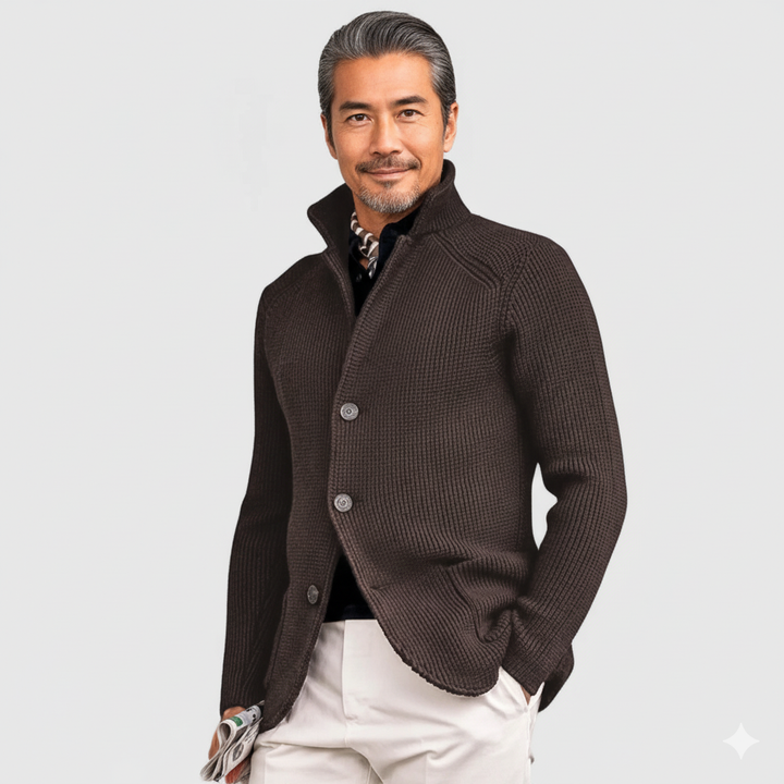 明人 | ニットカーディガン