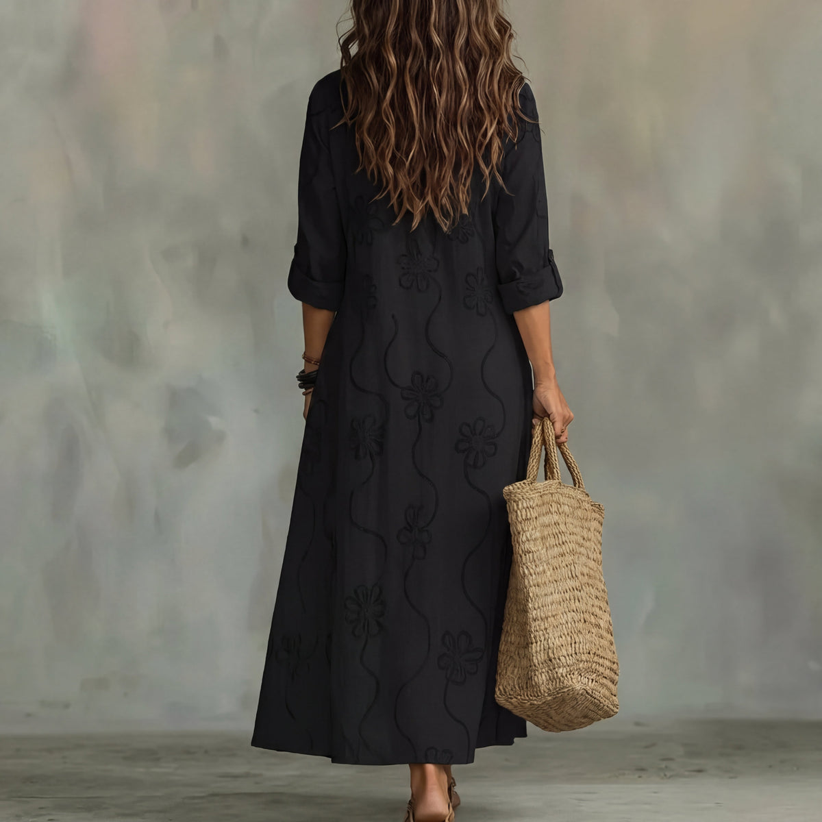 Judith | Elegant Floral Dress