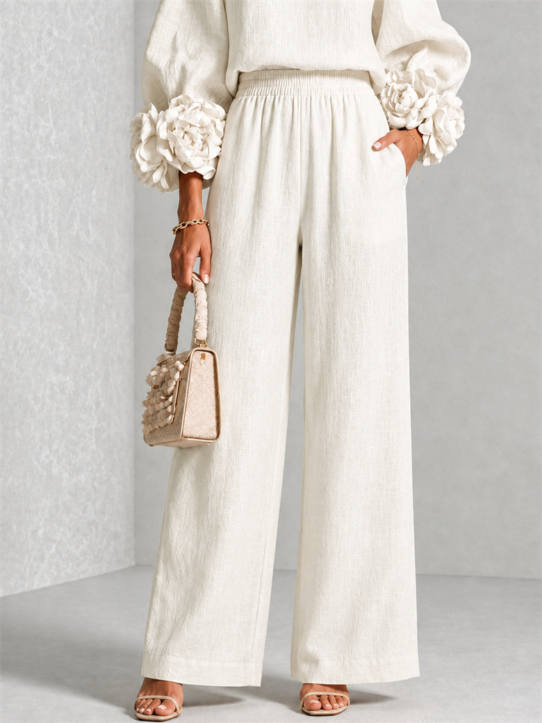 Carys | Floral Cuff Two-Piece Set