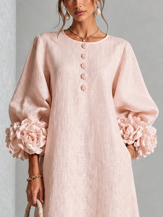 The Annabelle Petal Midi Dress