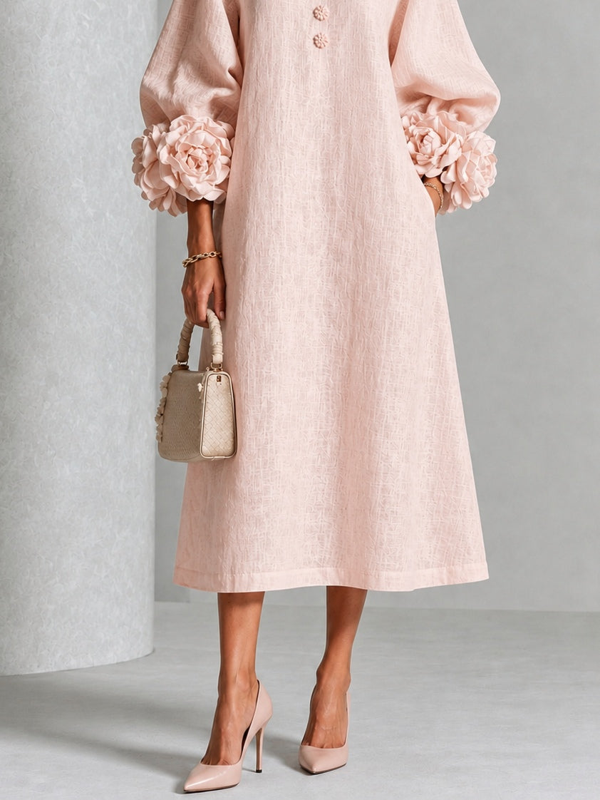 The Annabelle Petal Midi Dress