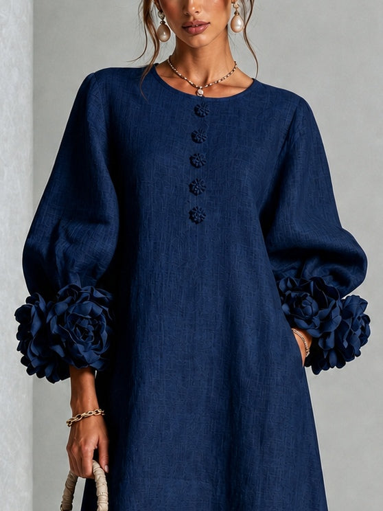 The Isobel Petal Midi Dress