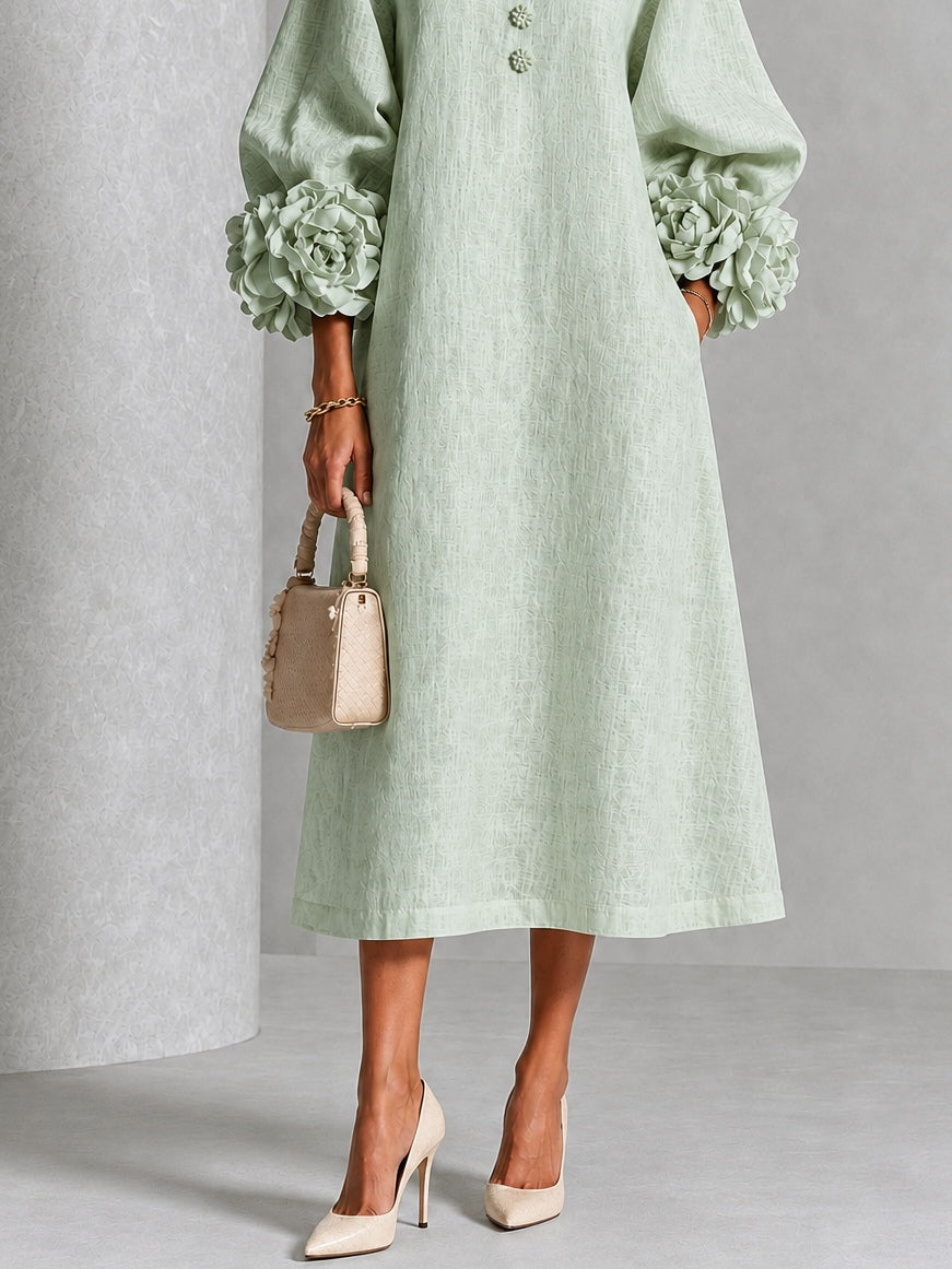 The Juniper Petal Midi Dress
