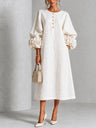 The Pearl Petal Midi Dress